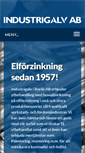 Mobile Screenshot of industrigalv.se